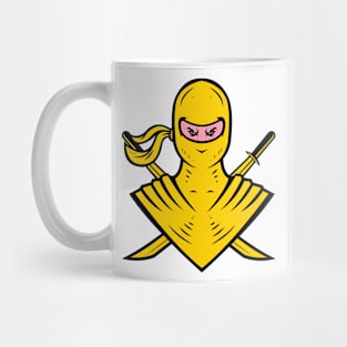 Golden Ninja Logo Mug